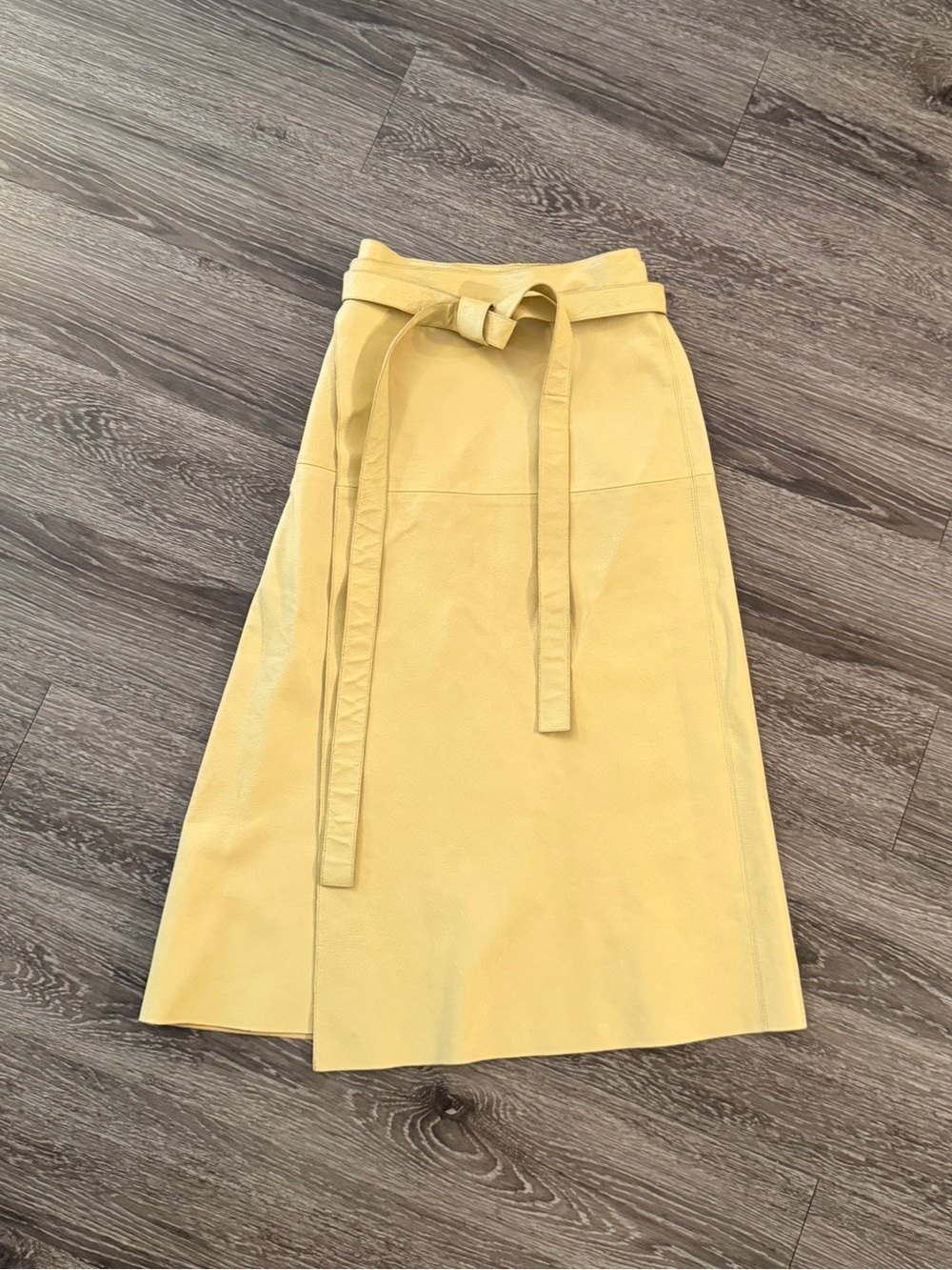 Proenza Schouler Leather Wrap Skirt